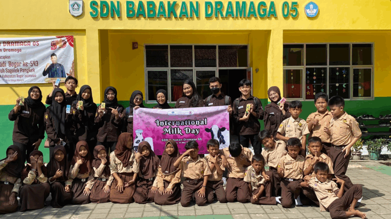 Edukasi Pentingnya Susu Sejak Dini di SDN Babakan Dramaga 05